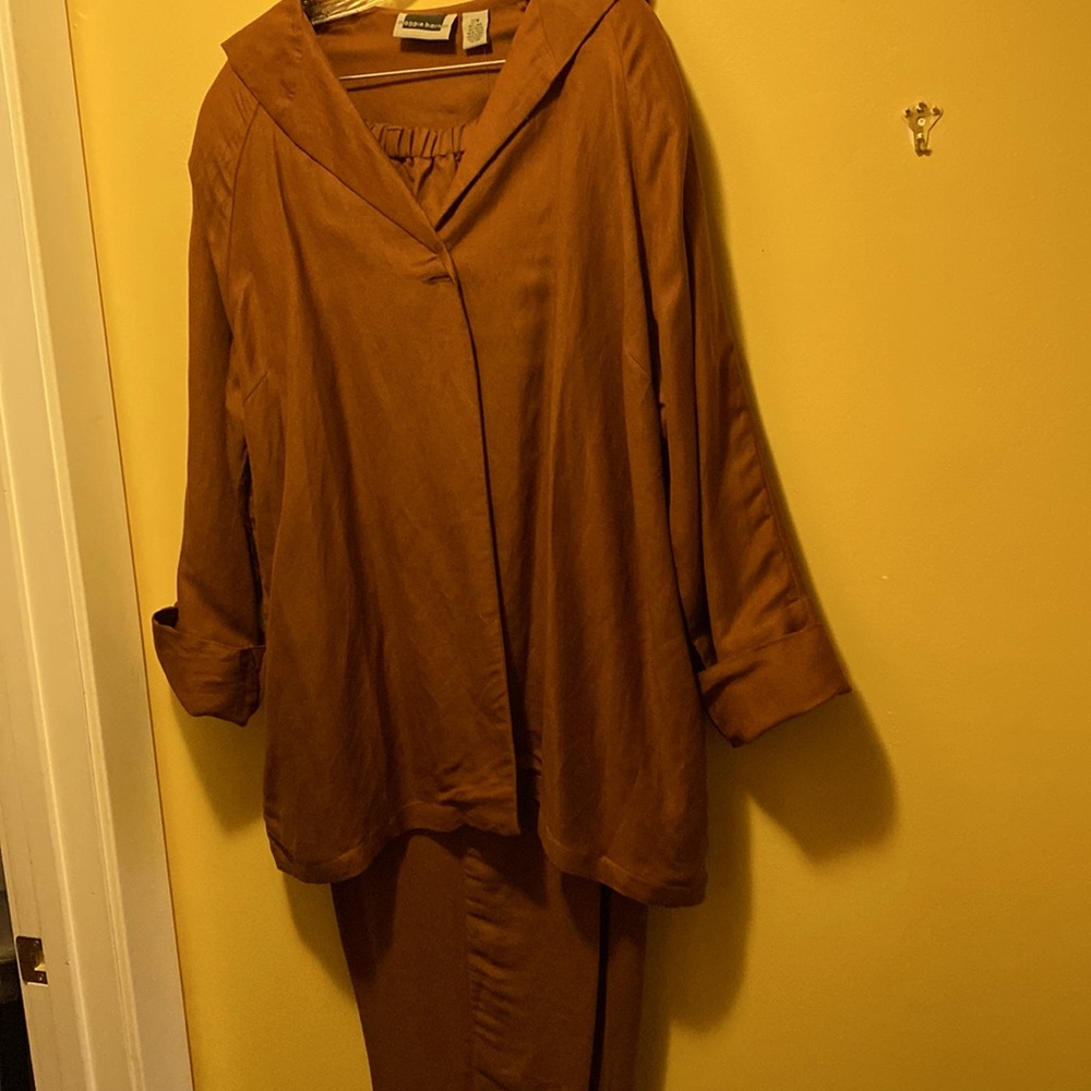 Chocolate Sailor Pants Suit.